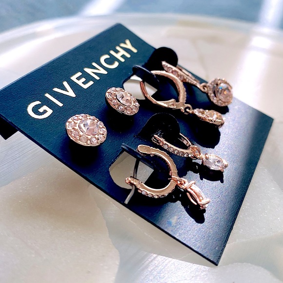 Givenchy Rose Gold 3-pc Earring Set - Picture 6 of 8